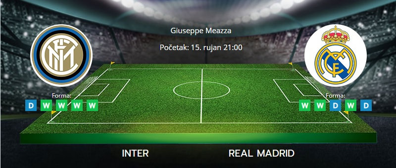 Tipovi za Inter vs. Real Madrid, 15. rujan 2021., LIga prvaka