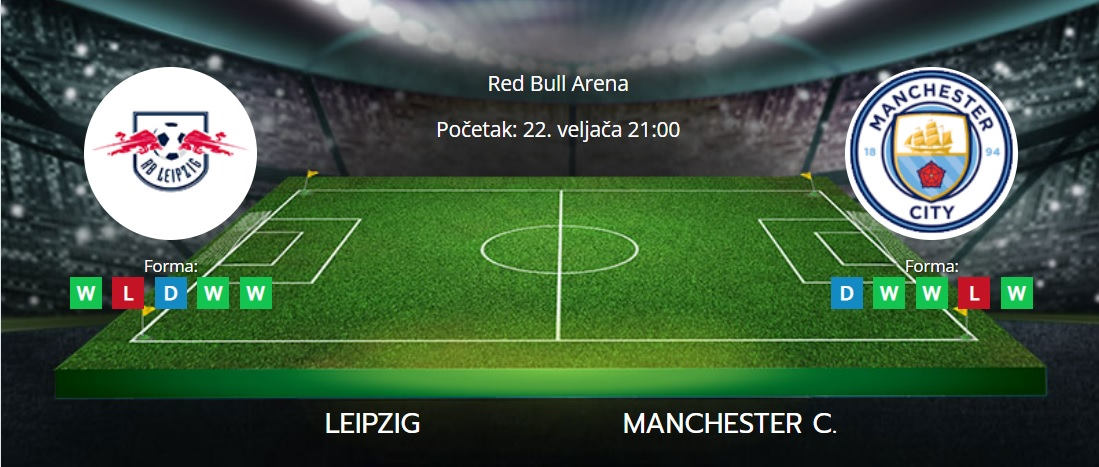 Tipovi za Lepizig vs. Manchester City, 22. veljače 2023., Liga prvaka