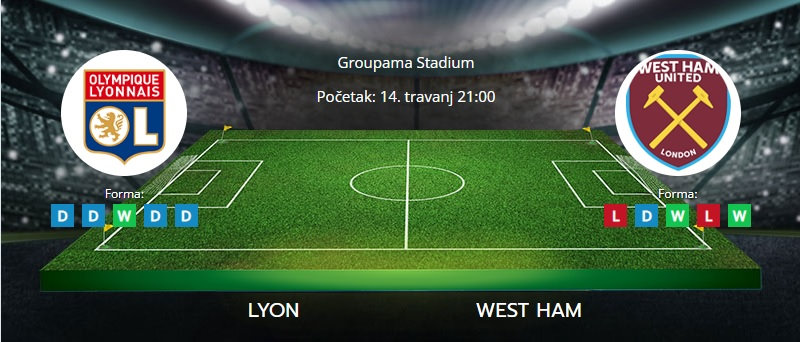 Tipovi za Lyon vs. West Ham, 14. travanj 2022., Europska liga