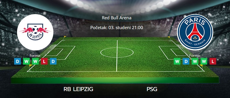 Tipovi za RB Leipzig vs. PSG, 3. studeni 2021., Liga prvaka