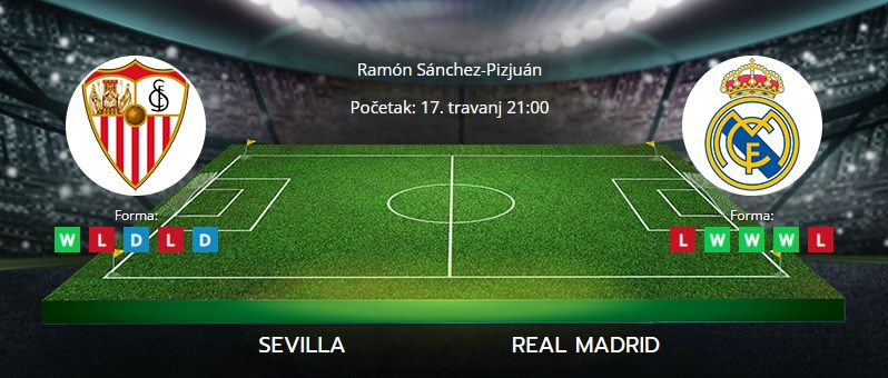 Tipovi za Sevilla vs. Real Madrid, 17. travanj 2022., La Liga