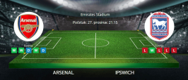 Arsenal vs Ipswich, 27. prosinac 2024., Premiership