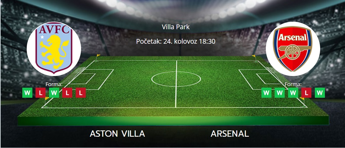 Tipovi za Aston Villa vs. Arsenal, 24. kolovoz 2024., Premiership