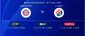 Tipovi za Bayern vs. Dinamo, 17. rujan 2024., Liga prvaka