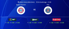 Tipovi za Bayern vs. PSG, 26. studeni 2024., Liga prvaka