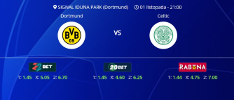 Borussia Dortmund vs Celtic, 1. listopad 2024., Liga prvaka