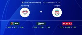 Tipovi za Leipzig vs. Liverpool, 23. listopad 2024., Liga prvaka