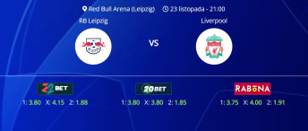 Tipovi za Leipzig vs. Liverpool, 23. listopad 2024., Liga prvaka