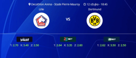 Tipovi za Lille vs. Borussia Dortmund, 12. ožujak 2025., Liga prvaka