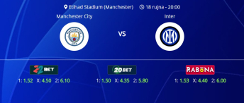 Tipovi za Manchester City vs. Inter, 18. rujan 2024. Liga prvaka