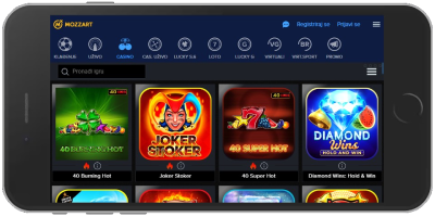 Mozzart casino aplikacija