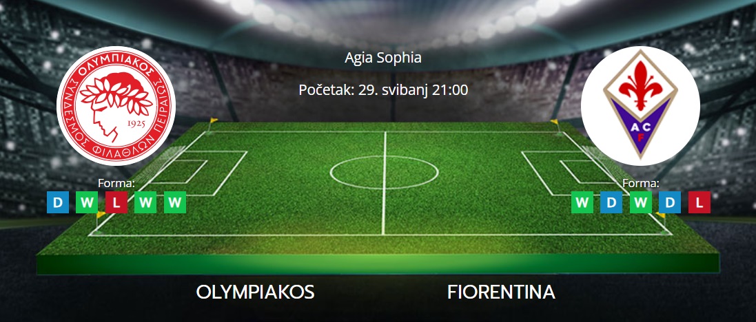 Tipovi za Olympiakos vs. Fiorentina, 29. svibanj 2024., Konferencijska liga