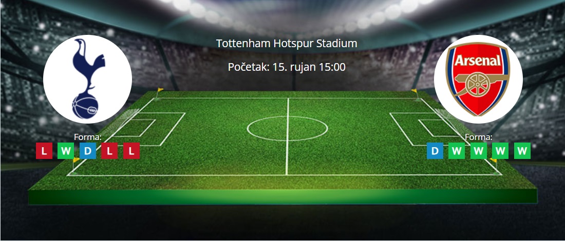 Tipovi za Tottenham vs. Arsenal, 15. rujan 2024., Premiership